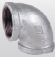 20900025 90 elbow 1" galvanized FM approved 90 elbow 1" galvanized FM approved
 bocht goed